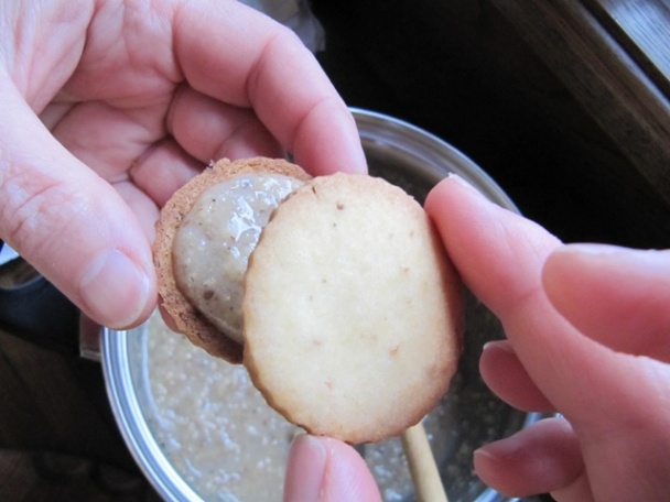 Vianočné keksy plnené orechmi (fotorecept) - obrázok 6