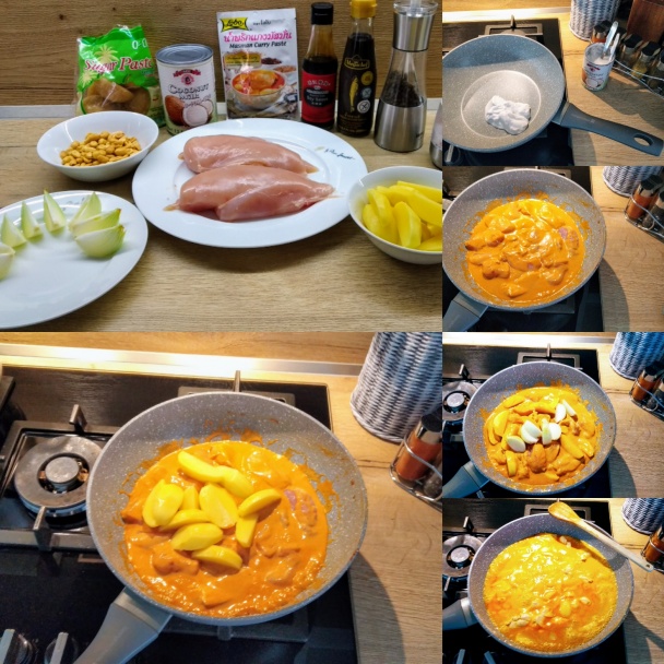 Massaman kuracie karí (fotorecept) - obrázok 1