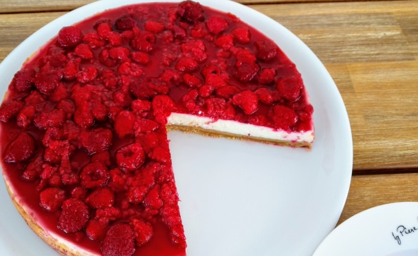 Malinový cheesecake (fotorecept) - obrázok 3