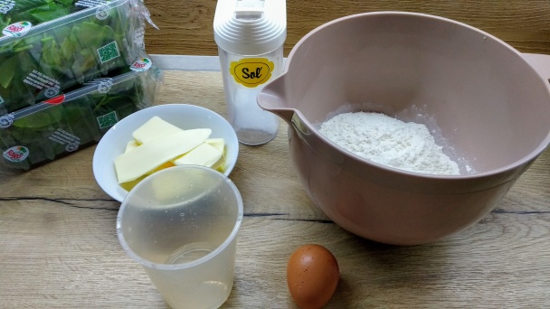 Špenátový quiche s nivou (fotorecept) - obrázok 1