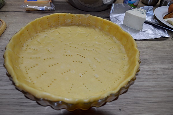 Špenátový quiche s nivou (fotorecept) - obrázok 4