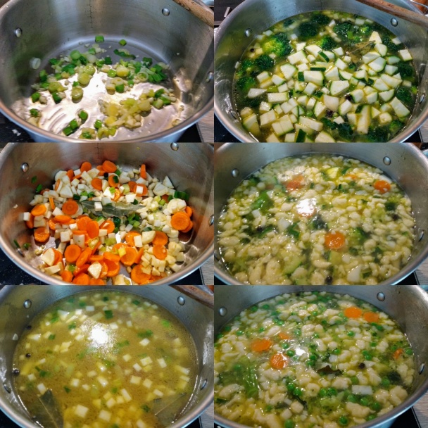 Hustá zeleninová polievka s krupicovými haluškami (fotorecept) - obrázok 2