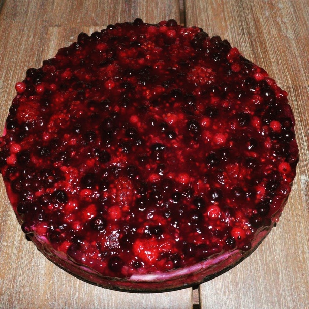 Tvarohový cheesecake s lesným ovocím (fotorecept) - obrázok 4