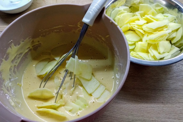 Jednoduchý jablkový koláč (fotorecept) - obrázok 8