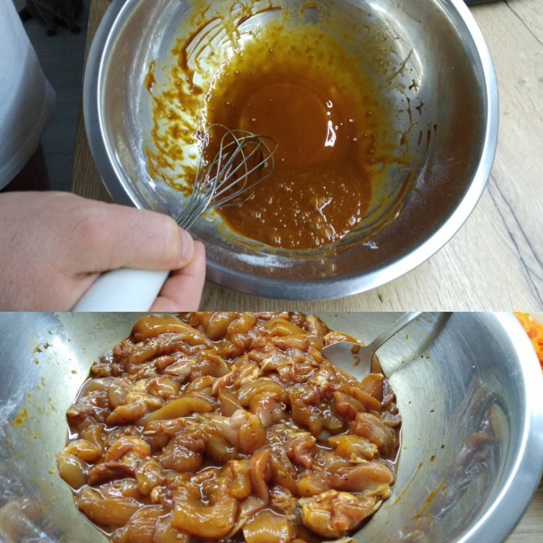 Čínske rezance s kuracím mäsom a so zeleninou (fotorecept) - obrázok 2