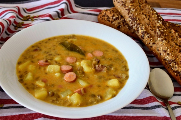 Hustá šošovicová polievka (fotorecept) - obrázok 11