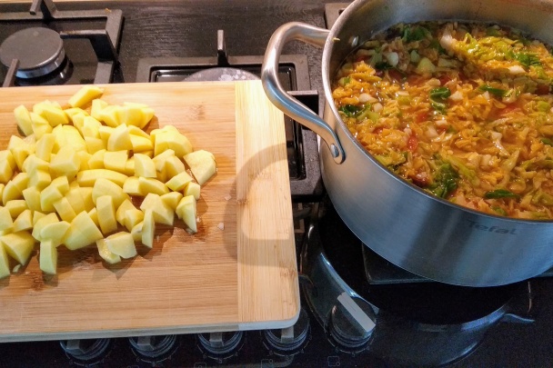 Kelová polievka (fotorecept) - obrázok 4