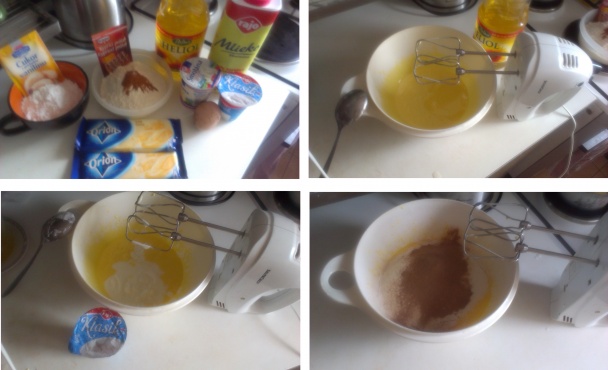 Perníkové cupcake s prekvapením (fotorecept) - obrázok 1