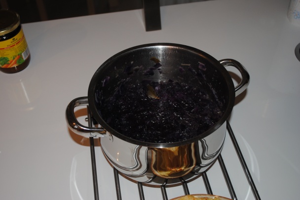 Šťavnatá kačka s červenou kapustou  - obrázok 2