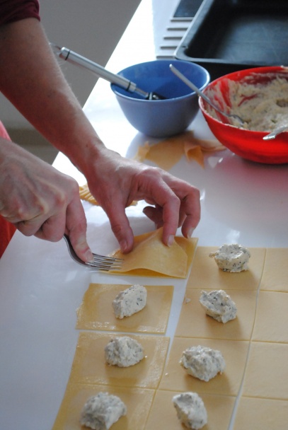 Ravioli s ricottou a píniovými jadierkami (fotorecept) - obrázok 5