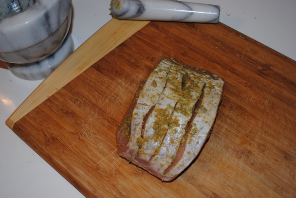 Karé s chrumkavou kôrkou a špenátom (fotorecept) - obrázok 1