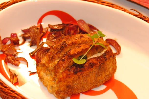 Karé s chrumkavou kôrkou a špenátom (fotorecept) - obrázok 4