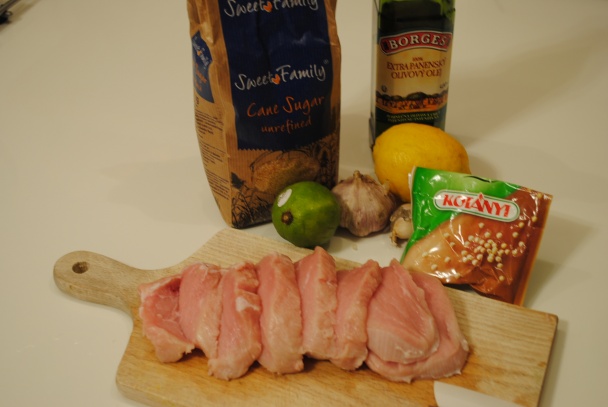 Prírodné teľacie na limetkách  - obrázok 1