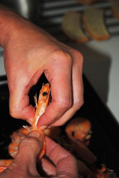 Hráškové rizoto s krevetami (fotorecept) - obrázok 1