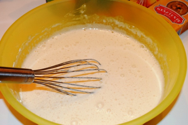 Špaldové palacinky s gaštanovo-pomarančovou penou (fotorecept) - obrázok 1