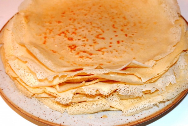 Špaldové palacinky s gaštanovo-pomarančovou penou (fotorecept) - obrázok 3