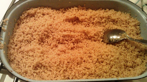 Pečené teľacie pliecko s maslovým kuskusom (fotorecept) - obrázok 5