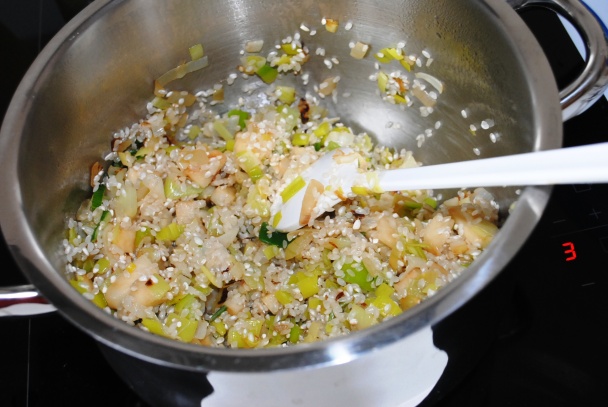 Pórové rizoto so špenátom (fotorecept) - obrázok 2