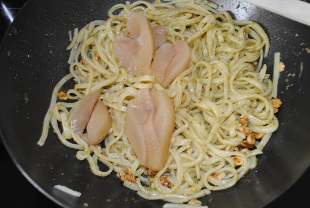 Strangozzi s orechmi a údenými kačacími prsiami - obrázok 2