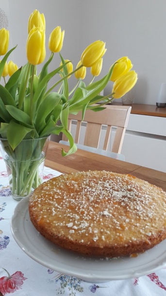 Francúzsky pomarančový koláčik  - obrázok 3