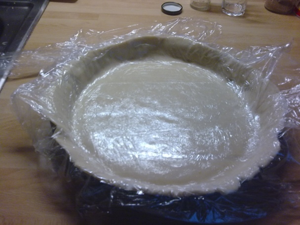 Rebarborový koláč s tvarohom (fotorecept) - obrázok 3