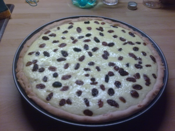 Rebarborový koláč s tvarohom (fotorecept) - obrázok 6