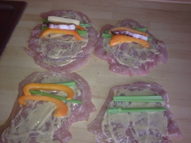 Kuracie rolky so stonkovým zelerom (fotorecept) - obrázok 2