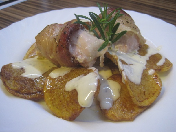 Kuracie bylinkové medailónky v slaninovom kabáte (fotorecept) - obrázok 6