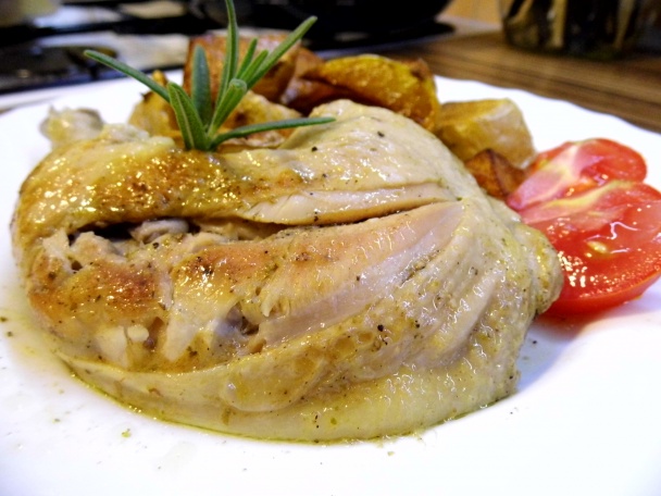 Zapečené kurča na bylinkách (fotorecept) - obrázok 6