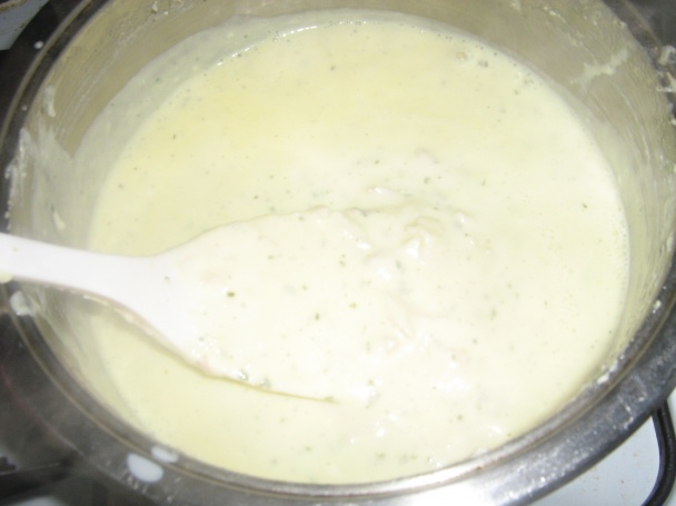 Mäsovo syrová omáčka na špagety  - obrázok 3