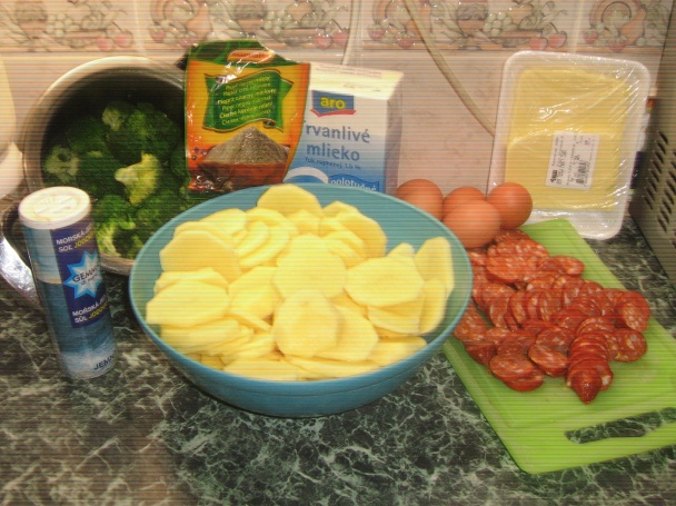 Zapekaná brokolica  - obrázok 1