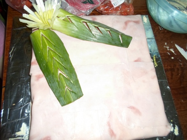 Moja prvá slaná torta  - obrázok 5