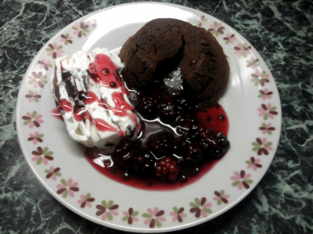 Lávové tortičky  (fotorecept) - obrázok 6