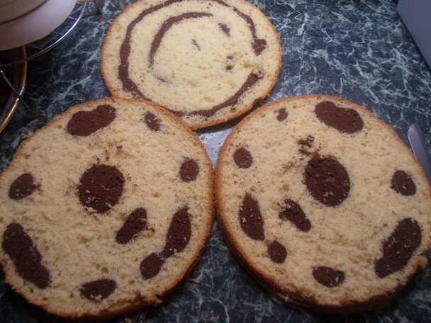 Torta čoko s ovocím (fotorecept) - obrázok 1