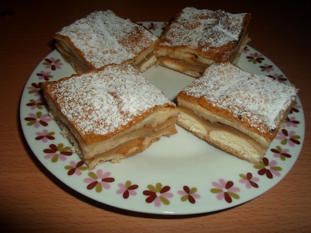 Jablkovo-pudingový rez (fotorecept) - obrázok 8