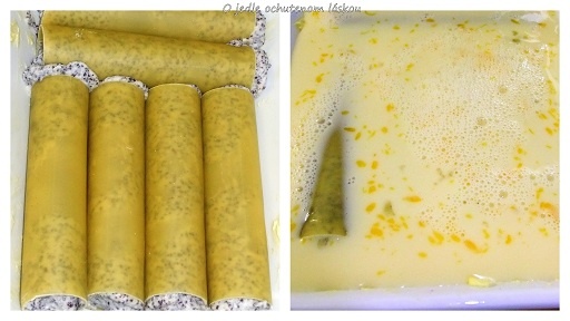 Sladké makové cannelloni s ricottou a slivkovým kompótom - obrázok 3