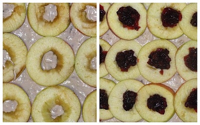 Kysnutý jablkový koláč s brusnicami - obrázok 4