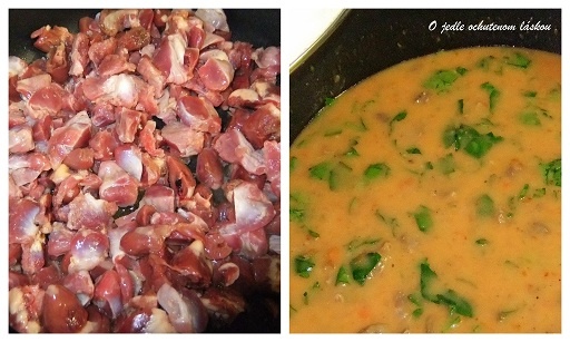 Kuracie drobky s omáčkou - obrázok 3