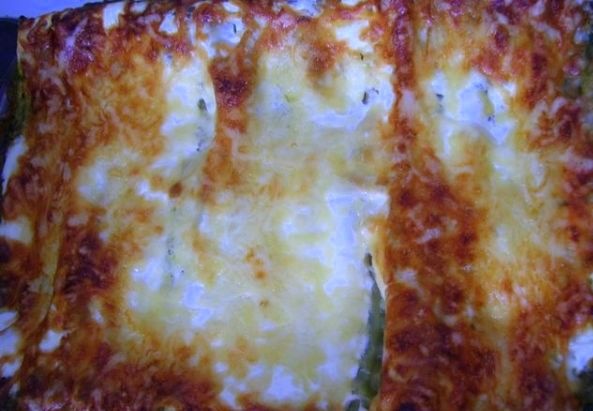 Špenátové lasagne s kuracím mäsom (fotorecept) - obrázok 8