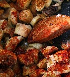 Guláš z húb a paprík - obrázok 2