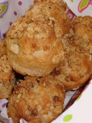 Raňajkové muffinkové žemličky s müsli - obrázok 3