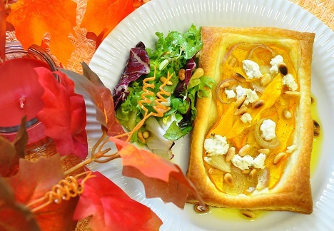 Slaný tekvicový koláčik (fotorecept) - obrázok 4
