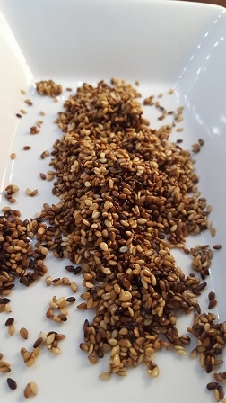 Celozrnné slivkové muffiny so sezamom (fotorecept) - obrázok 2