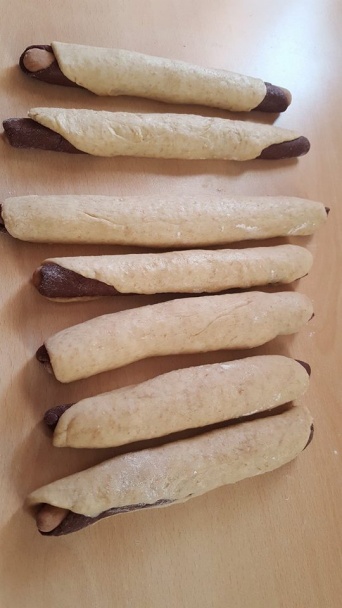 Leopard - sladký raňajkový chlebík (fotorecept) - obrázok 8