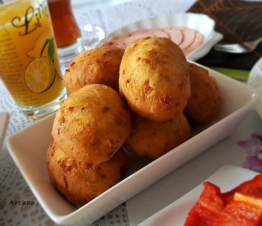 Hamur Kızartması - Raňajkové feta pampúšiky (fotorecept) - obrázok 5