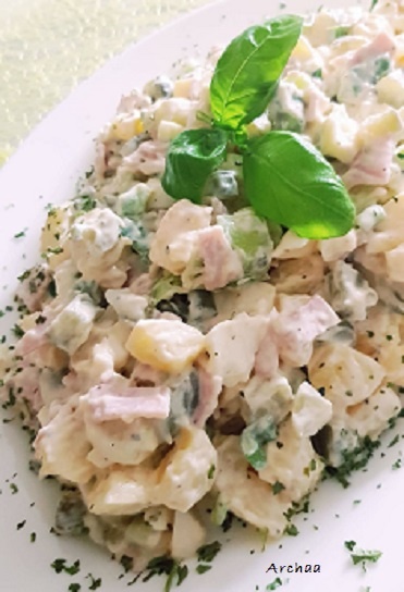 Tajomstvo siedmich šálok - výborný šalát na grilovačku alebo len tak (fotorecept) - obrázok 4