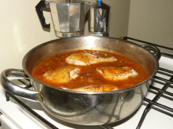 Provensálske kuracie stehno s olivovou ryžou (fotorecept) - obrázok 5