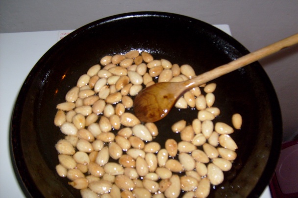 Kura s mandľami (fotorecept) - obrázok 1