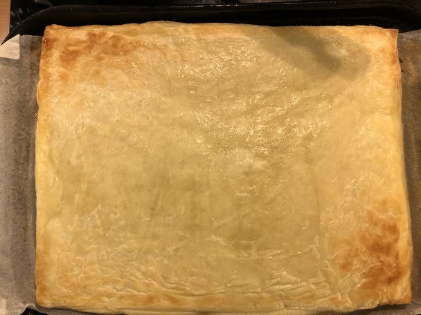 Mille feuilles s karamelizovanou bielou čokoládou a hruškami (fotorecept) - obrázok 11