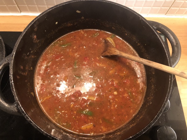 Kubánska Ropa Vieja - trhané hovädzie mäso (fotorecept) - obrázok 3